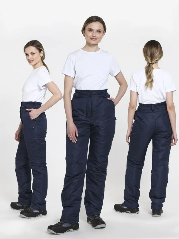 Брюки зимние женские Сакрин (тк.Таслан,135), т.синий