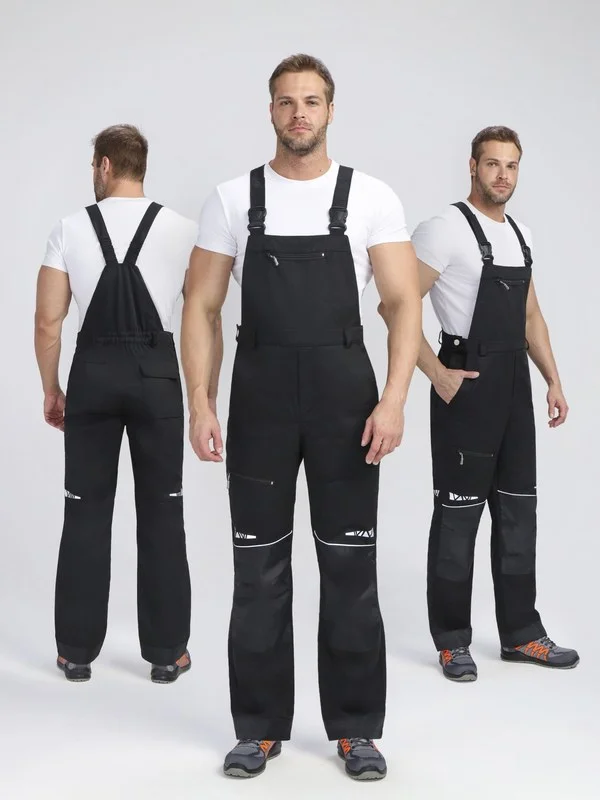 Полукомбинезон ProfLineSpecialist (тк.Смесовая,240), черный