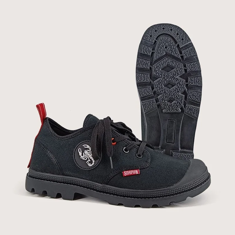 Кеды Скорпион Комфорт ПУ-Р (арт.1650), черный