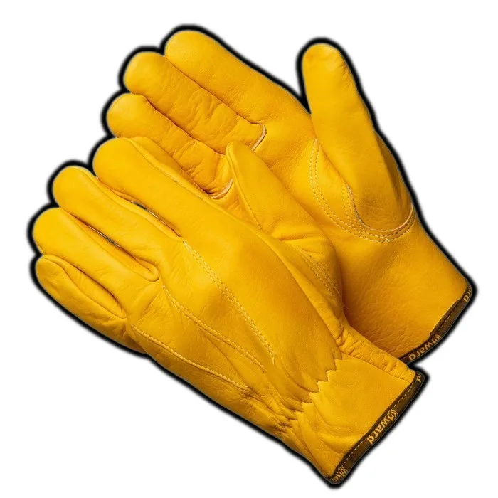 Черные цельнокожаные анатомические перчатки