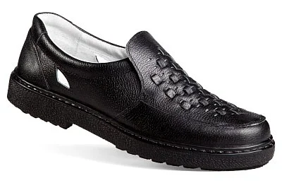 Туфли мужские нат.кожа ПУ ALMI Дима (арт. 7082-07101) черный