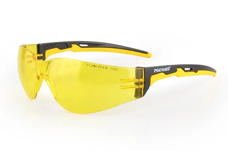 Очки открытые РОСОМЗ™ 015 HAMMER ACTIVЕ CONTRAST StrongGlass (2-1,2PC), 11557