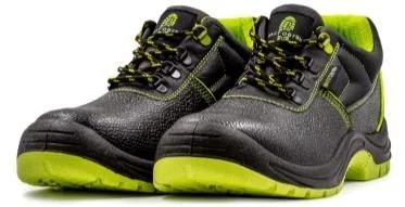 Полуботинки ПУ/ТПУ с МП (ЛАЙМ)