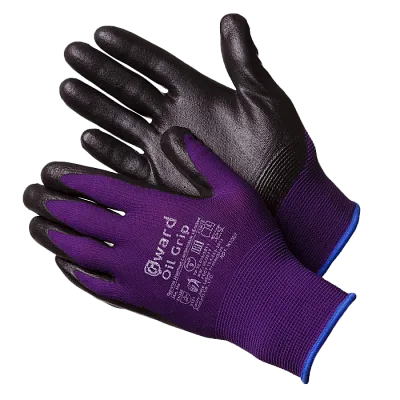 Нейлоновые перчатки для работы со скользкими предметами