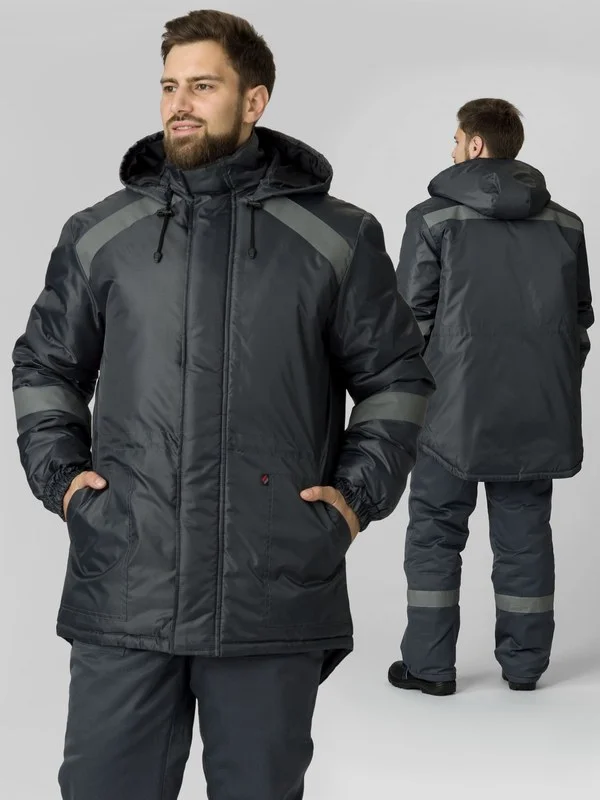 Куртка зимняя Урбанкор СОП (тк.Оксфорд), т.серый