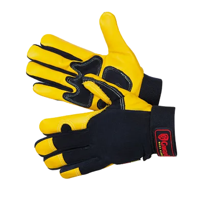 Эргономичные кожаные перчатки