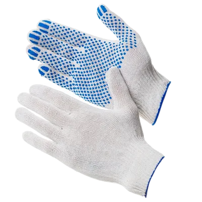 Перчатки ХБ с ПВХ 10/3 Точка 100/600