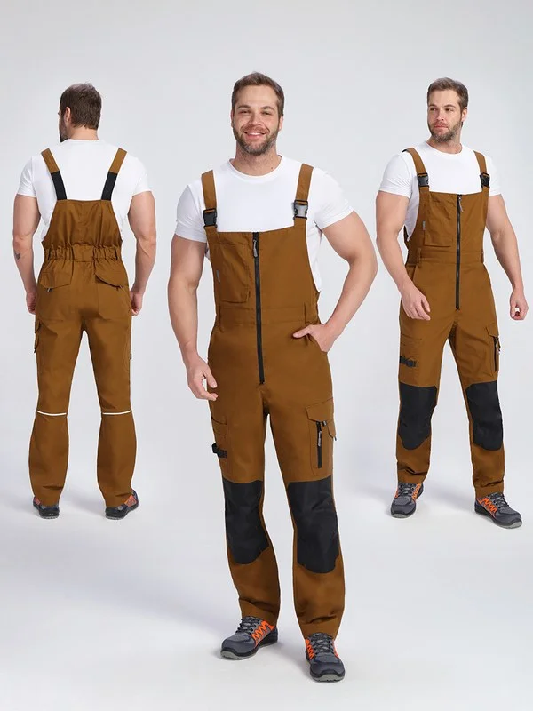 Полукомбинезон ProfLineSpecialist (тк.РипСтоп,240), коричневый/черный