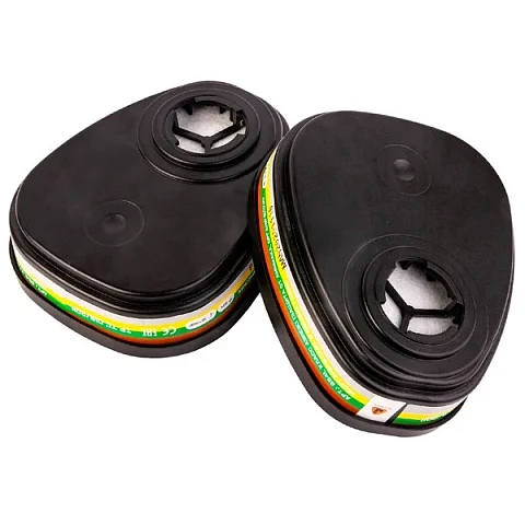 6541 Фильтр противогазовый Jeta Safety для защиты от органических, неорганических, кислых газов и аммиака класса A1B1E1K1