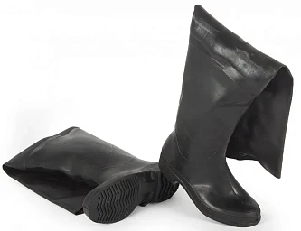 Сапоги мужские Рыбацкие резиновые, черный