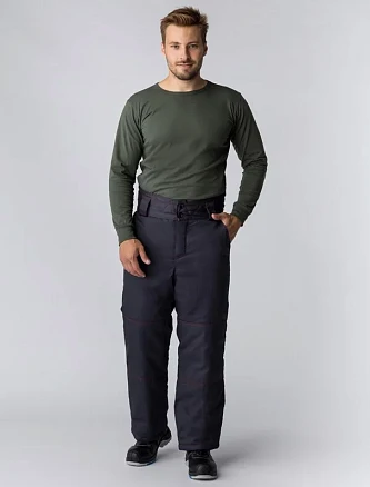 Брюки зимние Флофт Премиум (тк.Смесовая,240), т.серый