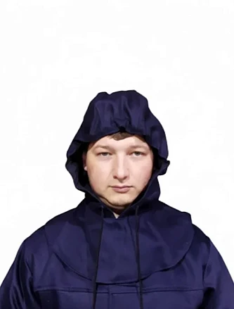 Подшлемник для защиты от искр и брызг расплавленного металла (тк. Велдшилд,450), т.синий