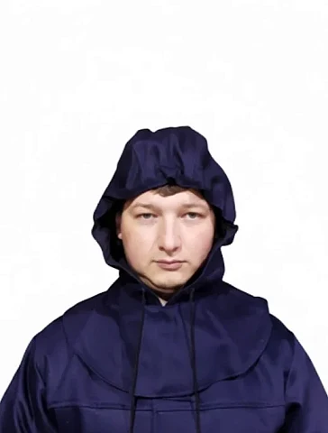 Подшлемник для защиты от искр и брызг расплавленного металла (тк. Велдшилд,450), т.синий