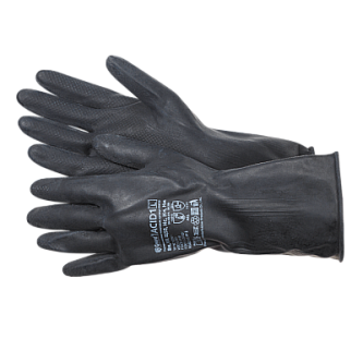 Перчатки резиновые технические КЩС тип 1