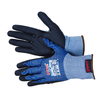 Противопорезные перчатки с микропористым нитрилом