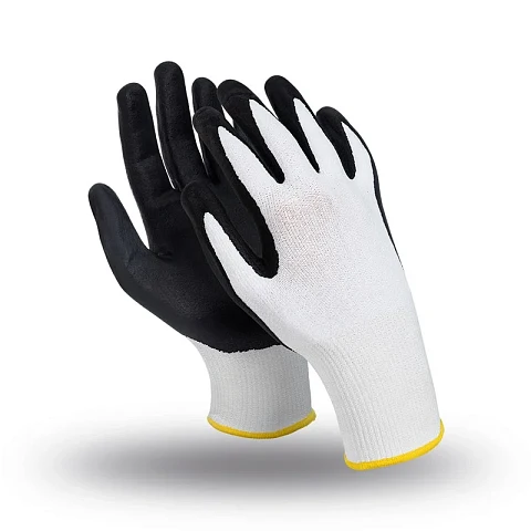 Перчатки Manipula Specialist® Юнит (полиэфир, спандекс+вспененный нитрил),MG-125