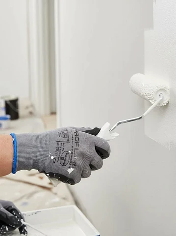 Перчатки ProfLineSpecialist нейлоновые с Н-покрытием, серый