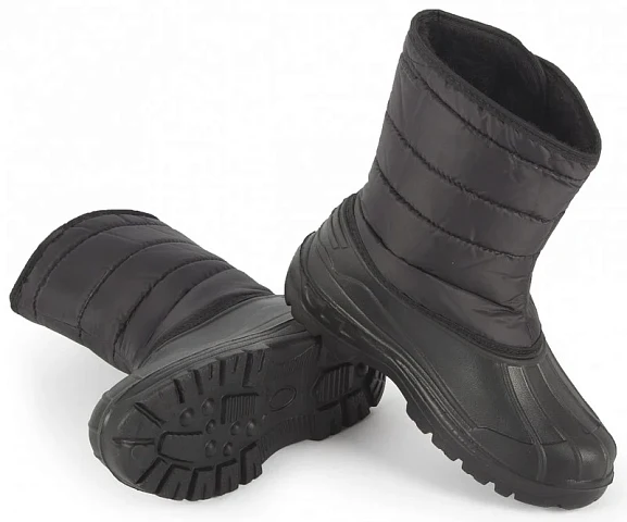 Сапоги женские Дутые ЭВА, черный