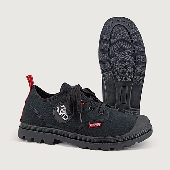 Кеды Скорпион Комфорт ПУ-Р (арт.1650), черный