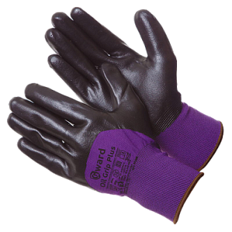 Нейлоновые перчатки  со вспененным нитрилом 3/4