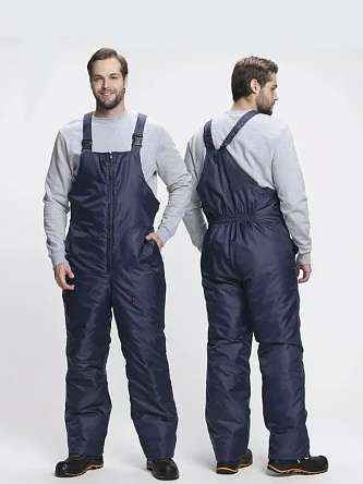 Полукомбинезон зимний Стандарт (Оксфорд), темно-синий