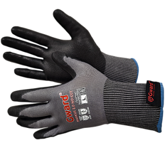 Противопорезные перчатки 5-го класса с полиуретаном