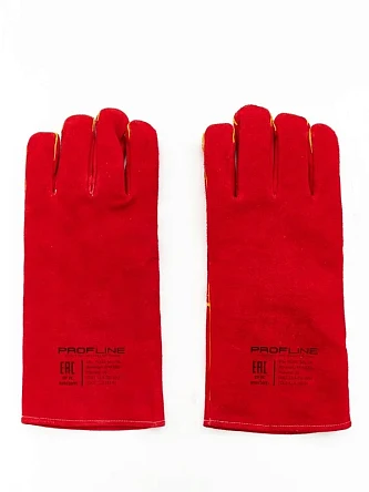 Перчатки (краги) спилковые Reflex-RED на подкладке