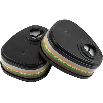 6641 Фильтр противогазовый Jeta Safety для защиты от органических, неорганических, кислых газов и аммиака класса A2B2E2K2