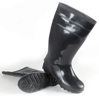 Сапоги мужские ПВХ двухкомпонентные, черный (арт.С-40)