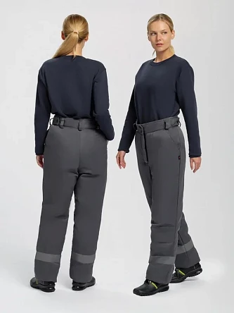 Брюки зимние женские Кнейд СОП (тк.Смесовая,210), т.серый