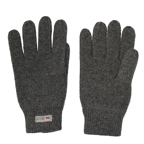 Перчатки утепленные ProfLineBase (Полушерсть), серый