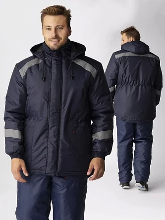 Куртка зимняя Урбанкор СОП (тк.Оксфорд), т.синий