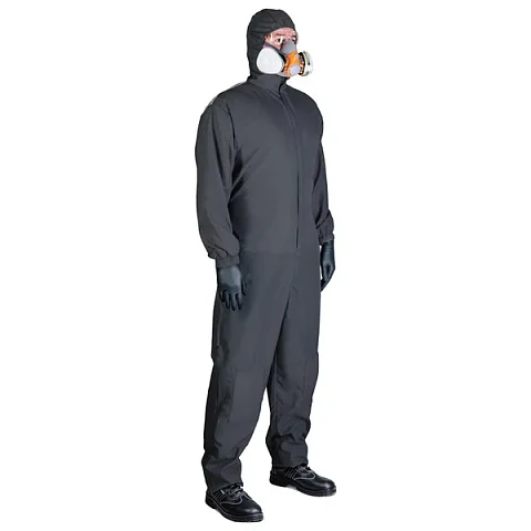 Защитный комбинезон JPC-155 Paint-Expert из полиэфирной ткани (серый)