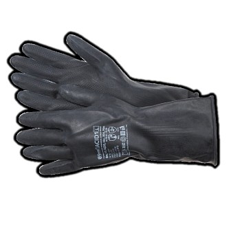 Перчатки резиновые технические КЩС тип 1