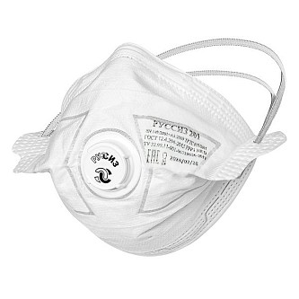 Респиратор РУССИЗ 201  FFP1 с клапаном выдоха