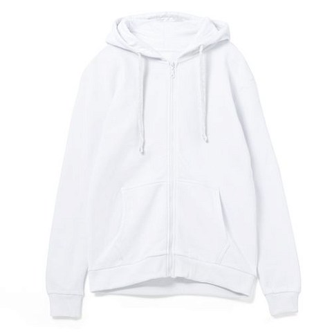 Толстовка на молнии с капюшоном Siverga Heavy 2.0, белый