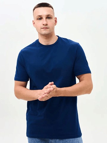 Футболка NEW (тк.Трикотаж,160), т.синий