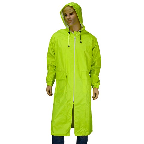Плащ влагозащитный Скат (Таффета/ПВХ, 225), лимонный