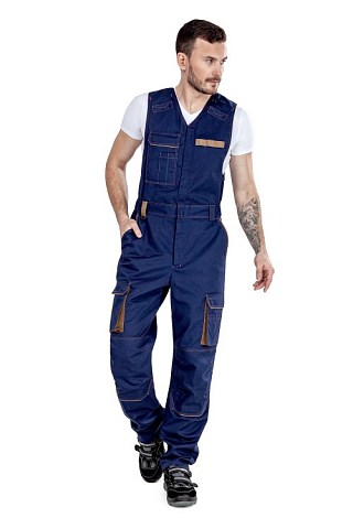 Полукомбинезон "Юстер" т.синий