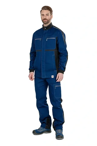 Куртка "Тахо" т.синий/черный