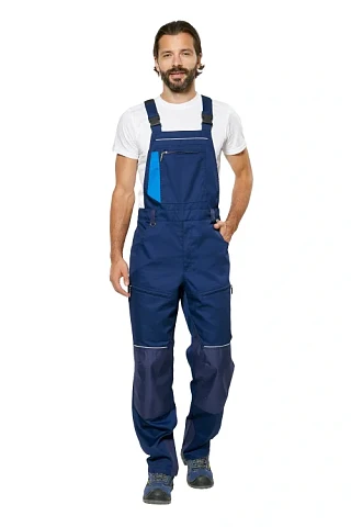 Полукомбинезон "Шелби" т.синий/циан