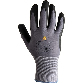 Защитные перчатки с нитриловым покрытием